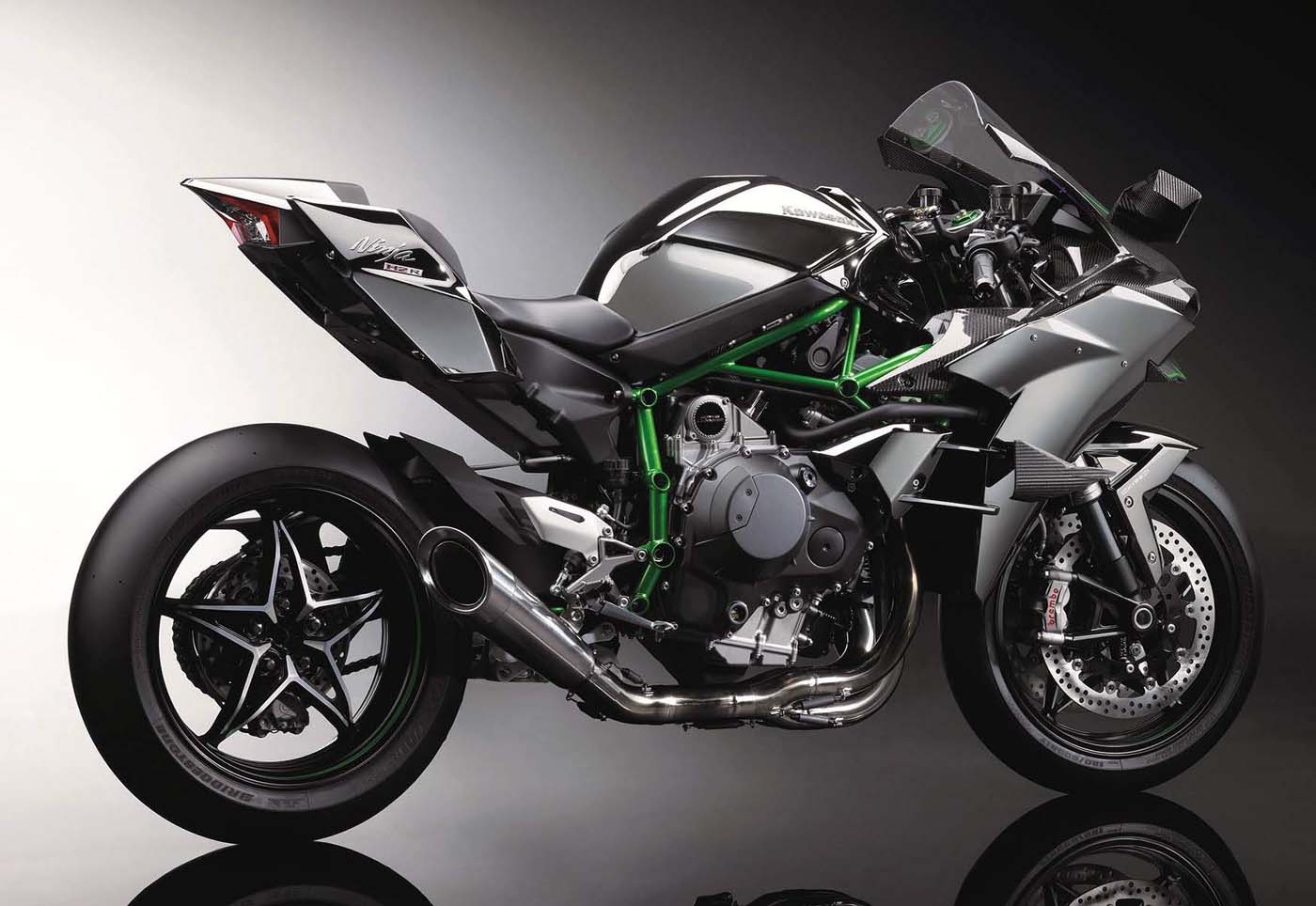 Kawasaki h2r store highest speed